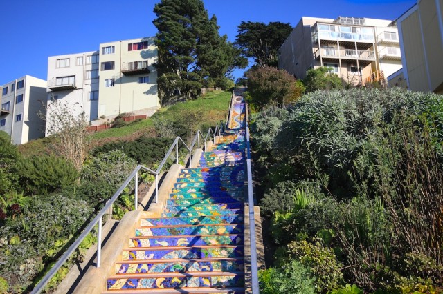 Лестница в Сан-Франциско